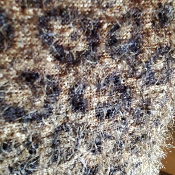 Animal Print Faux Fur Shell - Picture 4 of 4